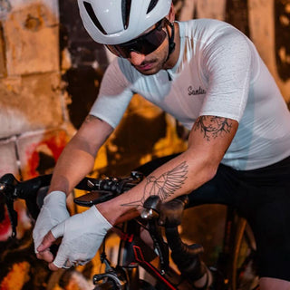 Santic Byron Integrated Reflective Gloves