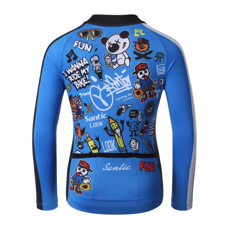 Santic Zhengge Kids Thermal Jersey