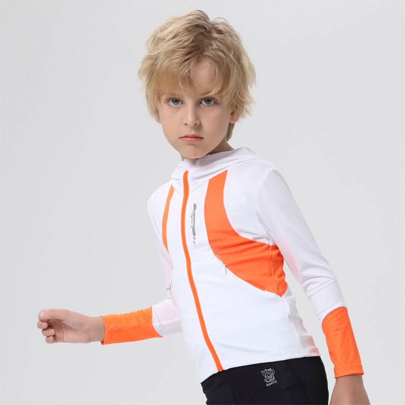 Santic Kids Light Years Hooded Jersey