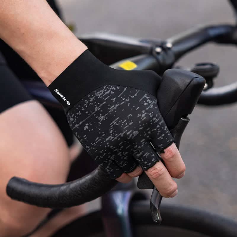 Santic Byron Integrated Reflective Gloves