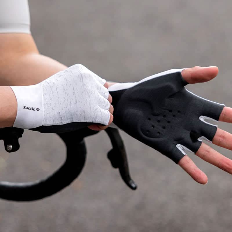 Santic Byron Integrated Reflective Gloves