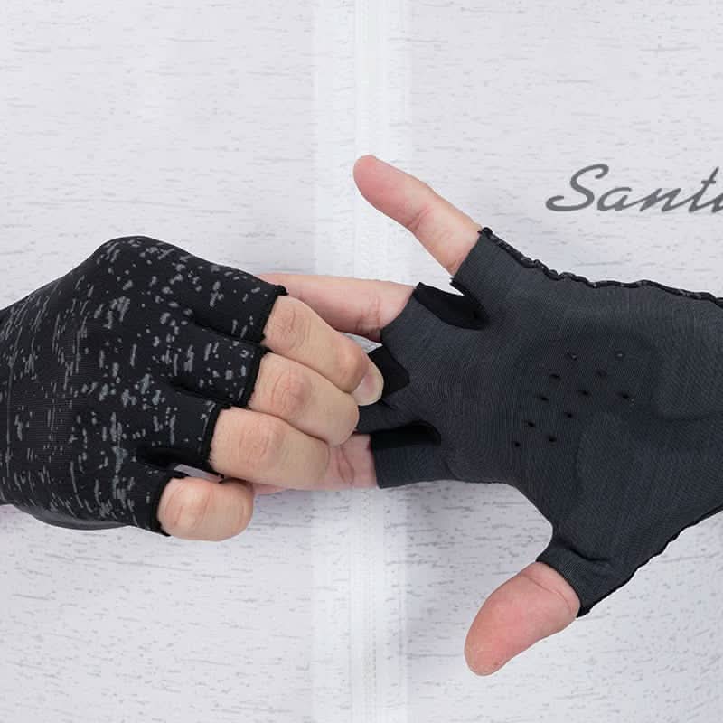 Santic Byron Integrated Reflective Gloves